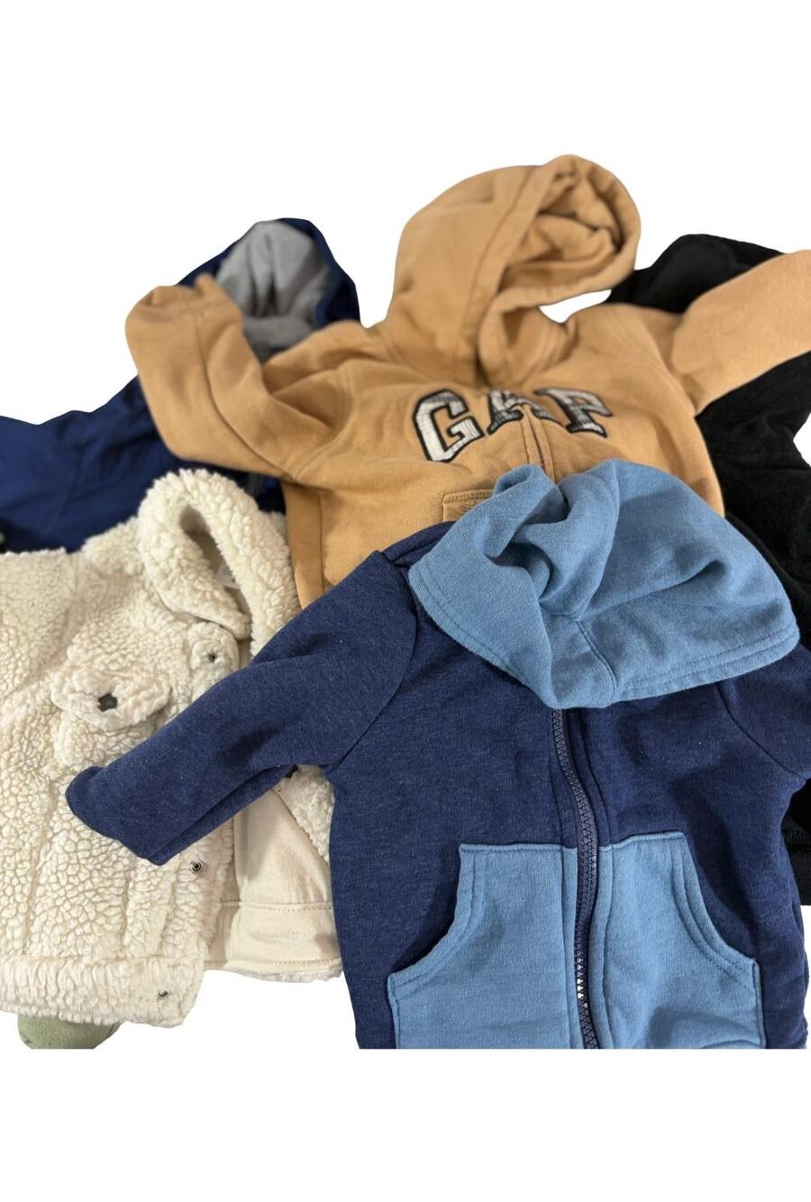 Baby Toddler Boys Jacket Hoodie Outerwear Lot Gap Sherpa Multicolor